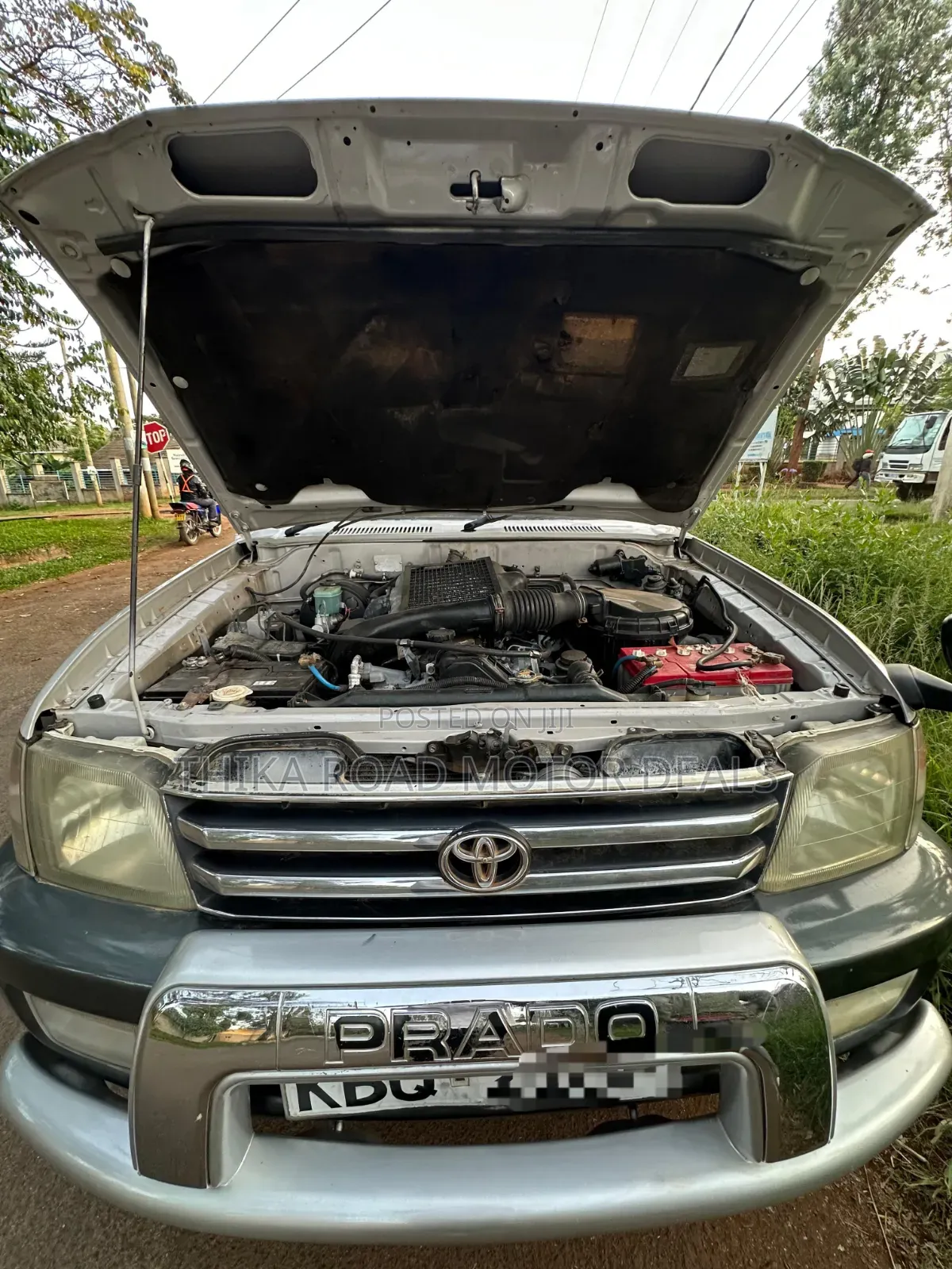 Toyota Land Cruiser Prado 1999 Silver