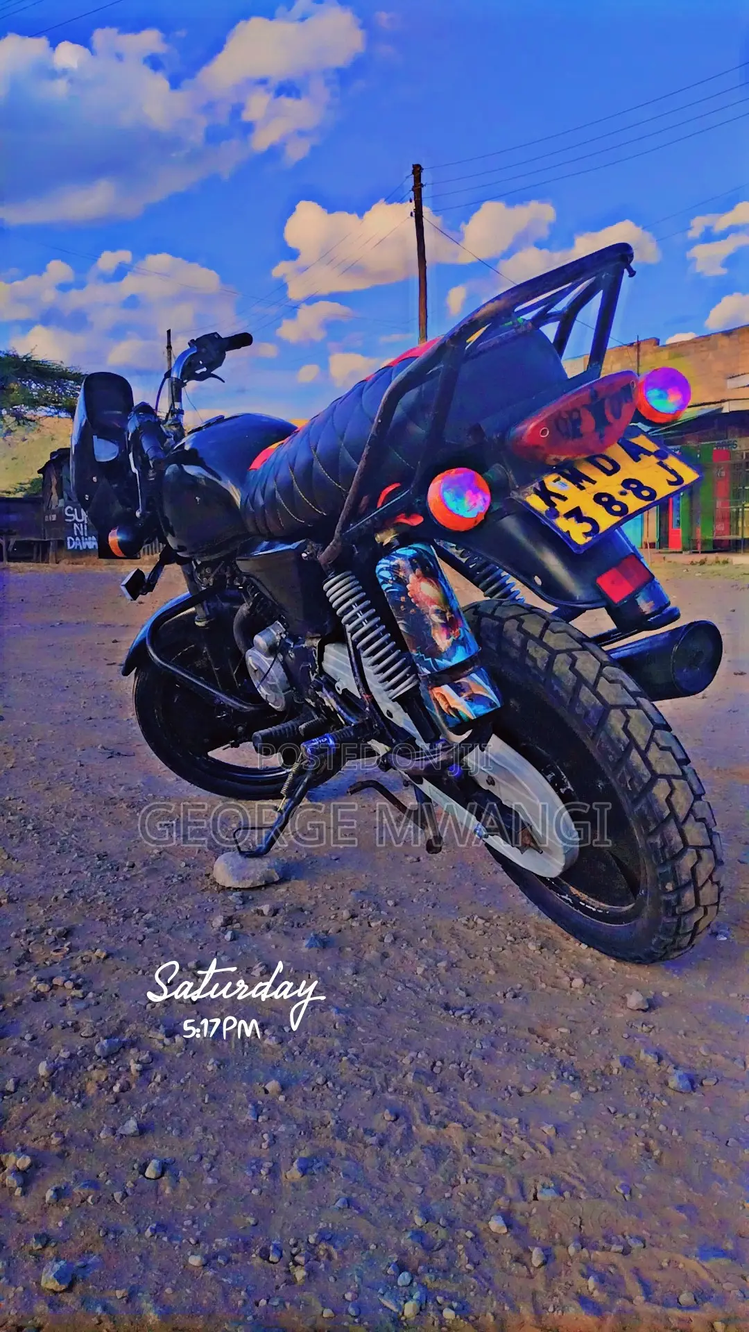 Bajaj Boxer 2011 Blue