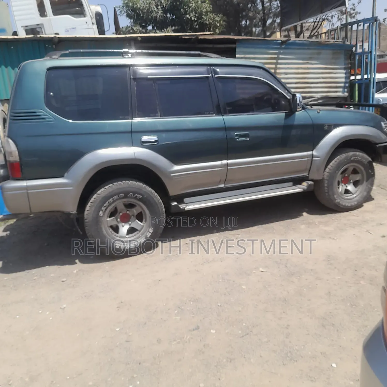 Toyota Land Cruiser Prado 2000 Green
