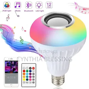 Double Bass Wireless Bluetooth Speaker Bulb With Music