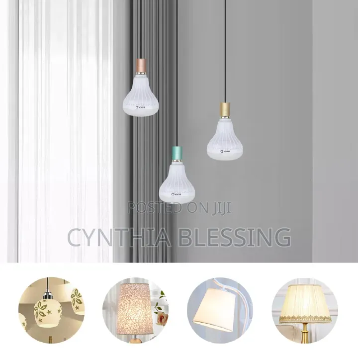 Double Bass Wireless Bluetooth Speaker Bulb With Music