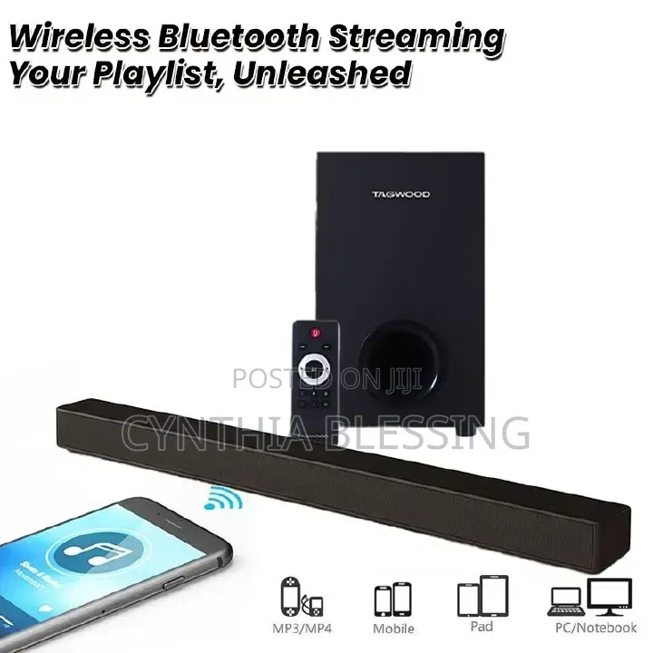 Tagwood 7500w 2.1ch Multimedia Bluetooth Speaker System