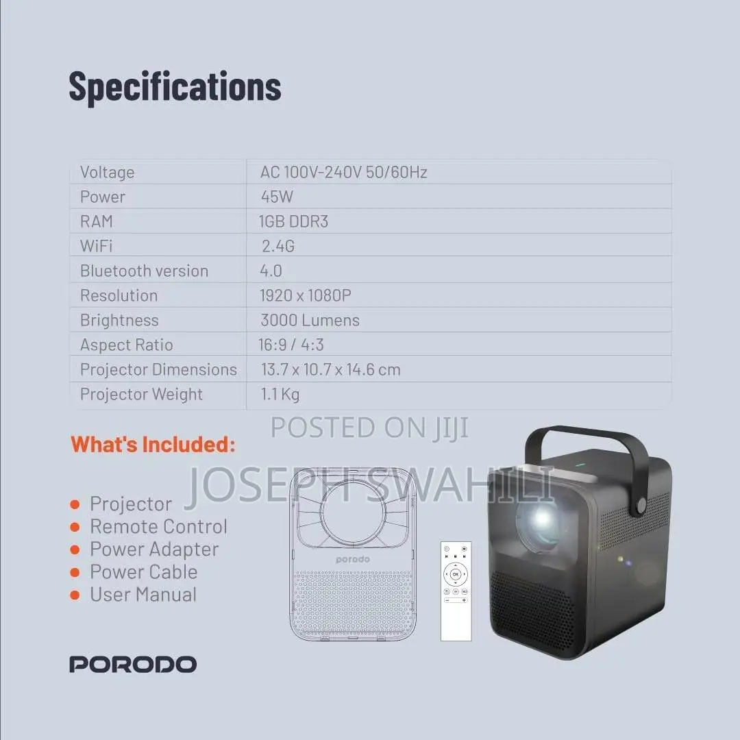 Porodo Projector