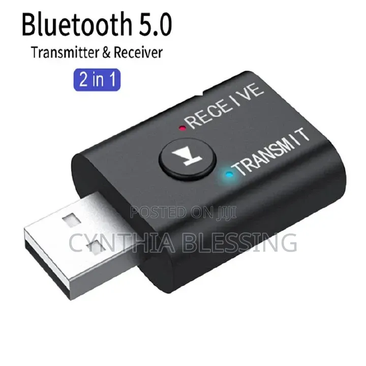 2 in 1 Usb Wireless Bluetooth Adapter 5.0