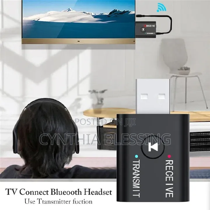 2 in 1 Usb Wireless Bluetooth Adapter 5.0