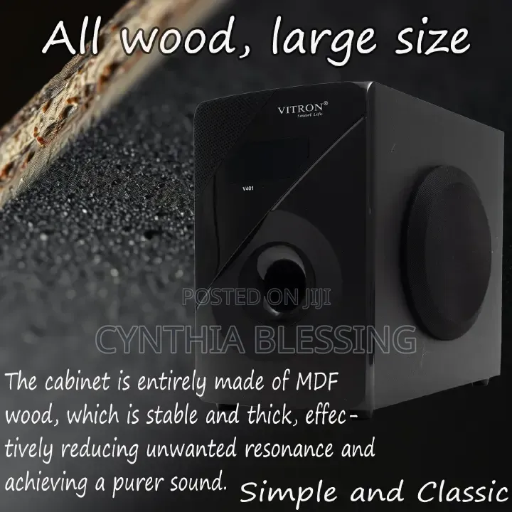 Vitron 2.1ch Multimedia Bluetooth Woofer