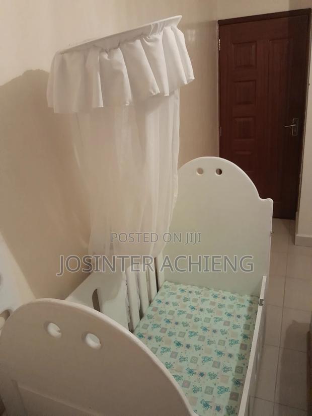 Baby Cot Set For Sale – Includes Mattress Mosquito Net