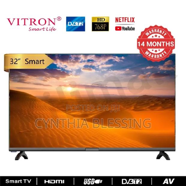 Vitron 32 Inches Qled Tv Frameless Smart Tv