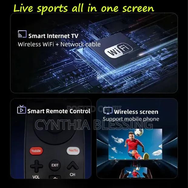 Vitron 32 Inches Qled Tv Frameless Smart Tv - thumbnail 6