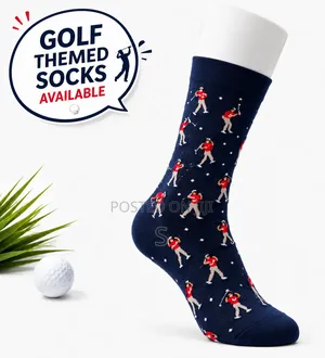 Golf Themed Socks