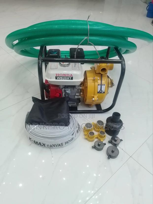 2 Inches Honda High Pressure Petrol Water Pump With Both Pipes
