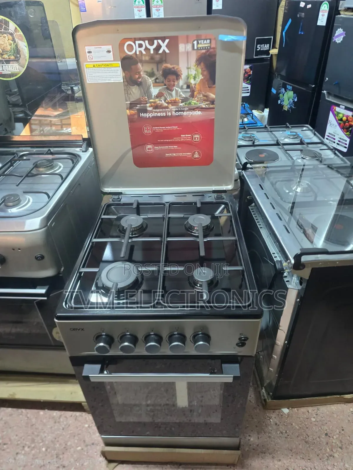 Mika Oryx 4-Burner All Gas Cooker