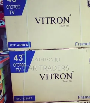 Vitron 43 Inches Smart Android Frameless
