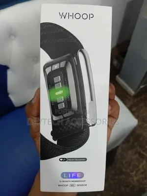 This Is a Whoop 5.0 Life Wearable Health and Fitness Tracker