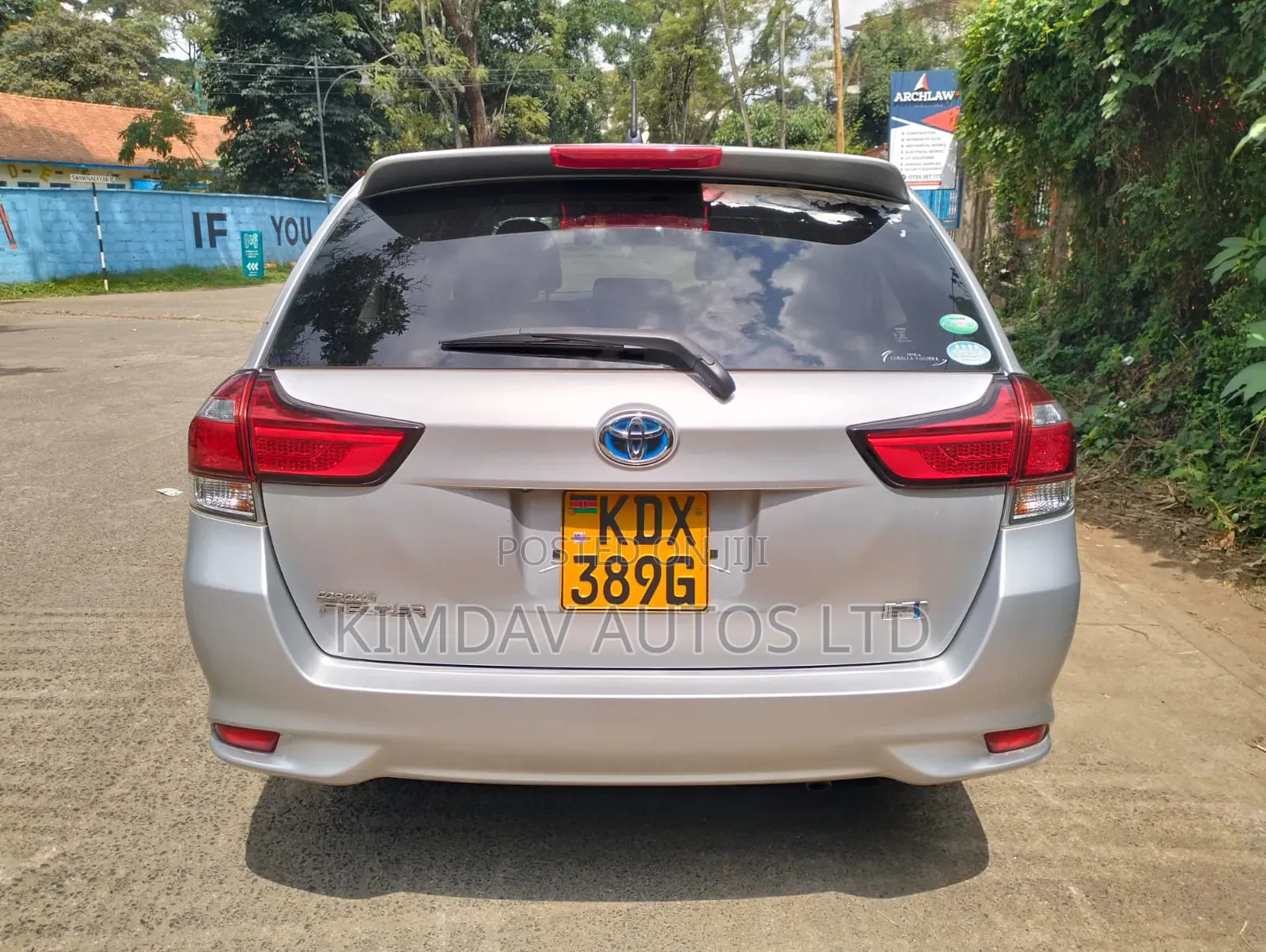 Toyota Corolla Fielder 2019 Silver