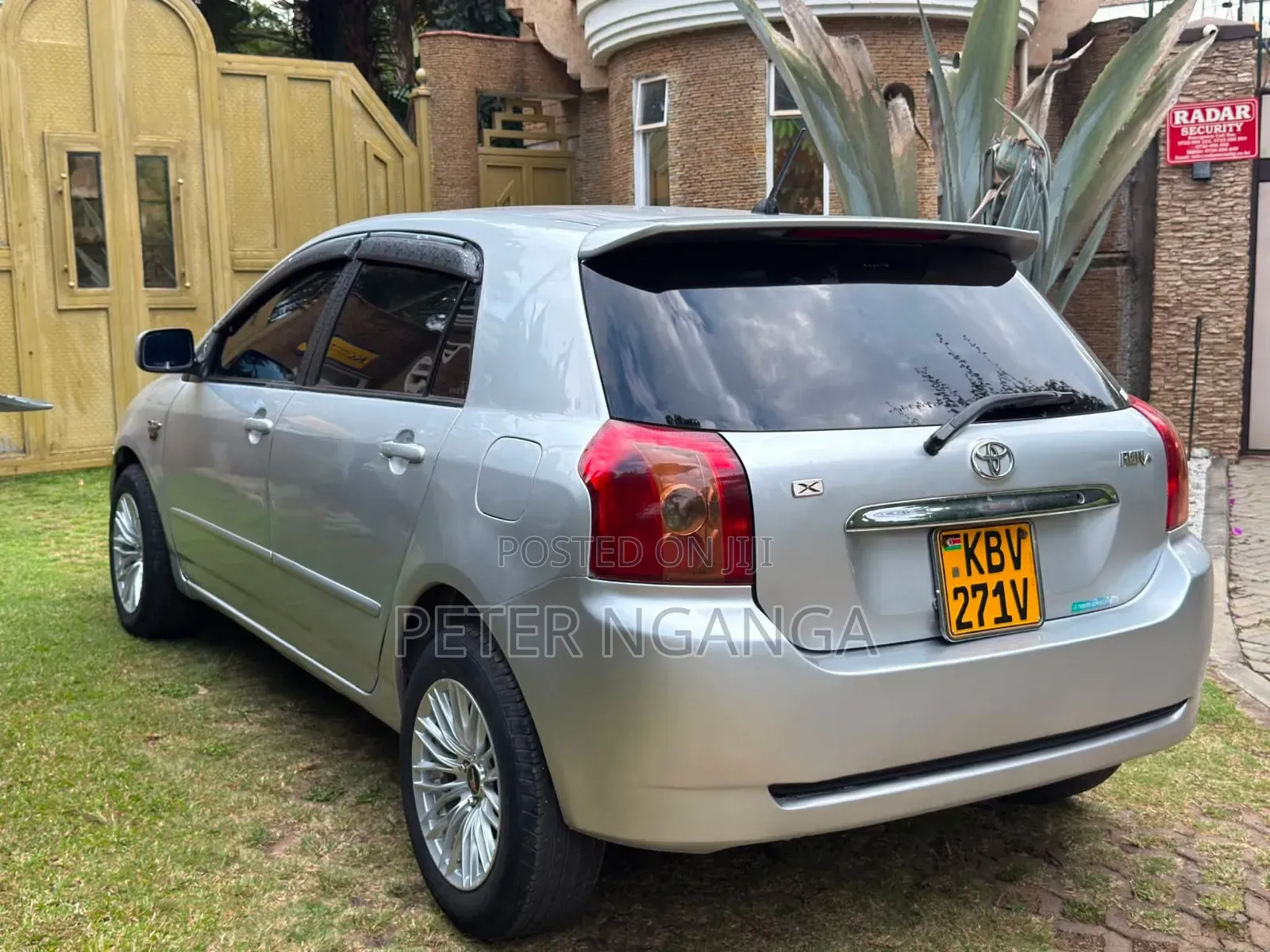 Toyota Corolla RunX 2007 Silver
