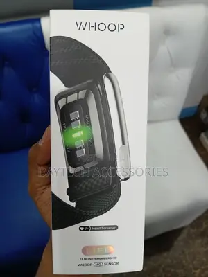 Whoop Mg Life Sensor With Activity Tracker Obsidian Titanium