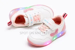 Girls' Led Sneakers. Available Sizes 21-30. Countrywide Delivery.