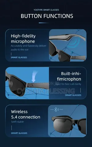 Smart Glasses Audio Wireless Bluetooth