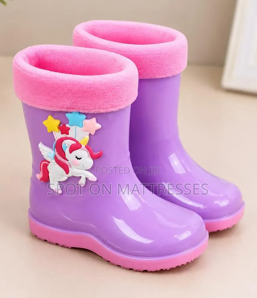 Kids' Warm Gumboots. Sizes 31-40. Nationwide Delivery.