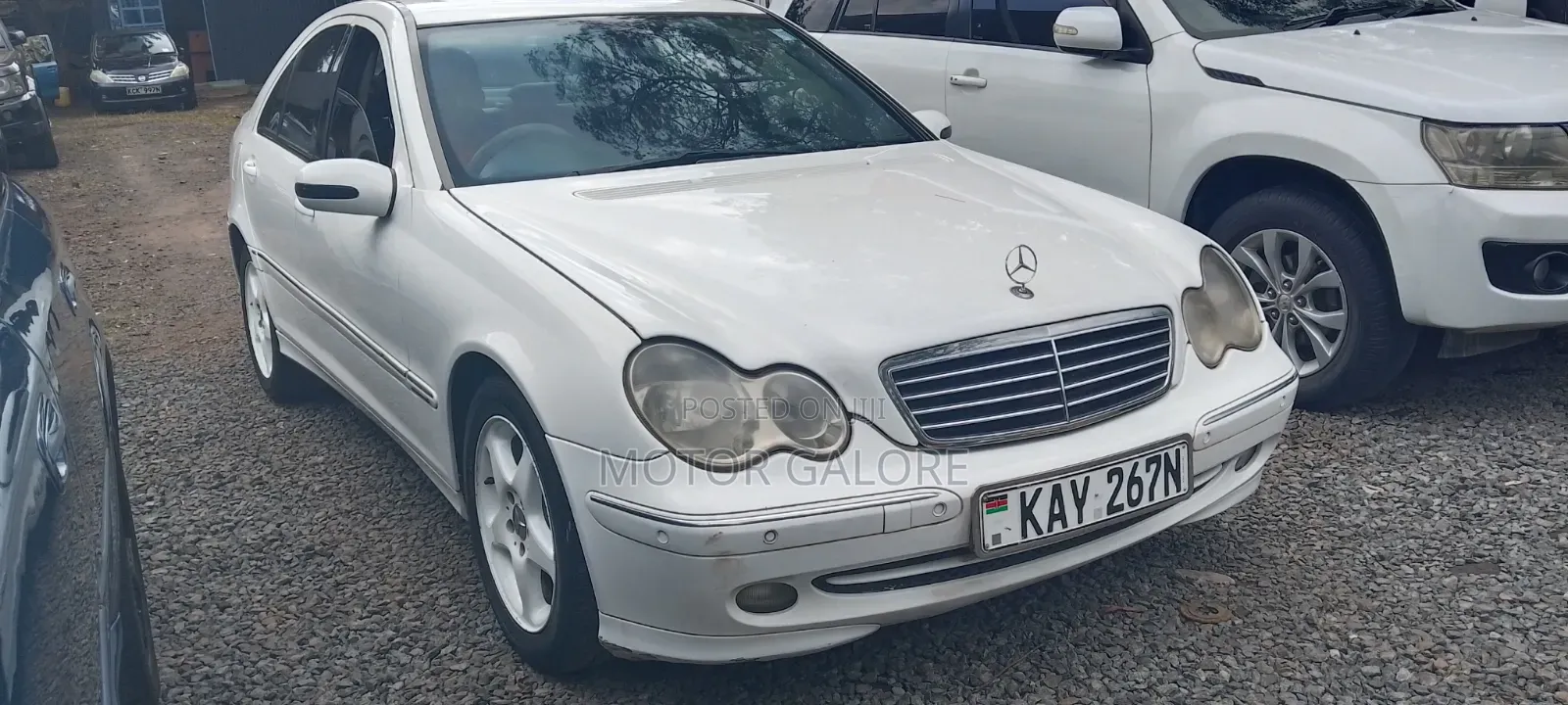 Mercedes-Benz C240 2002 White