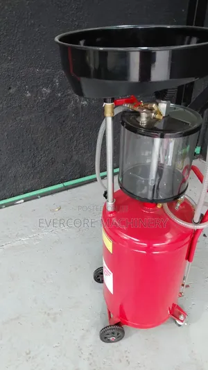 80litres Pneumatic Oil Drainer Machine For Garages.