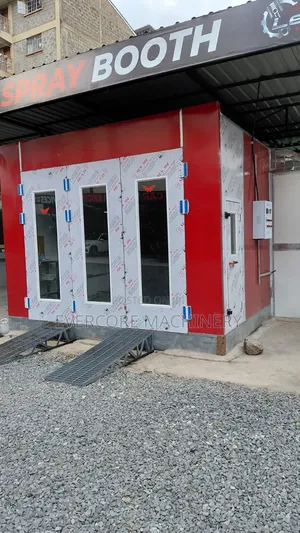 Italian Technology Latest Spray Booth Machine 7.2mtr Long.