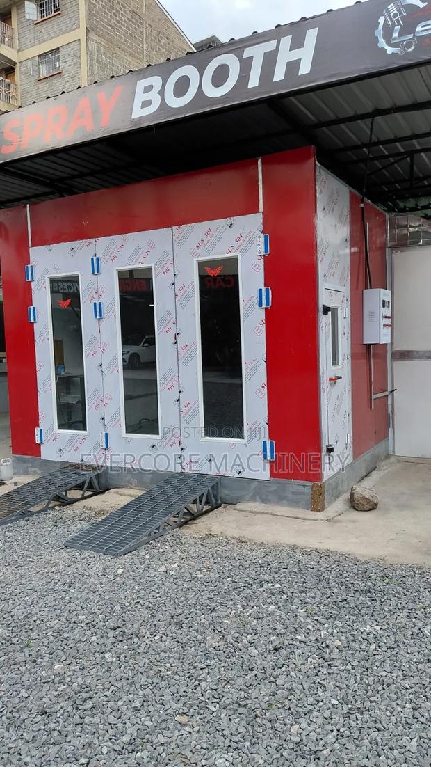 Italian Technology Latest Spray Booth Machine 7.2mtr Long.