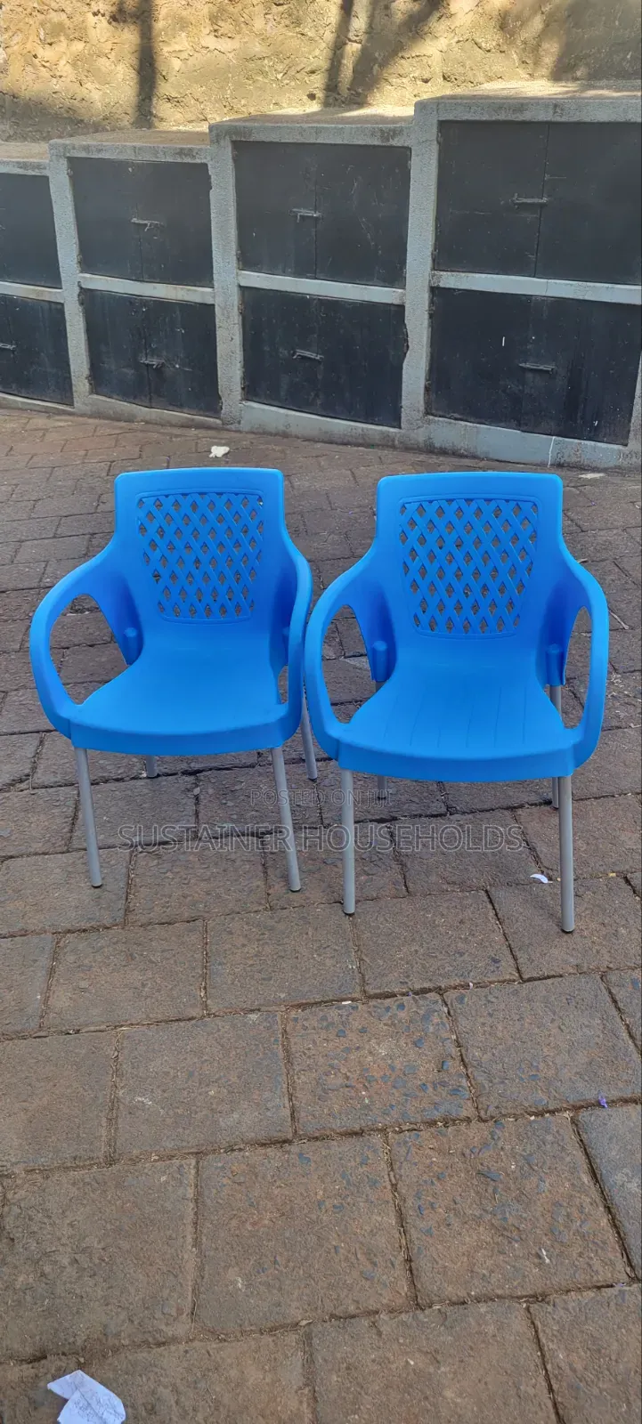 2 Beautiful Plastic Chairs