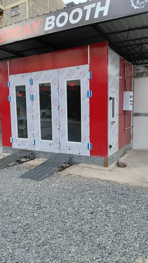 Italian Latest Electric and Diesel Heated Spray Booth Machine.