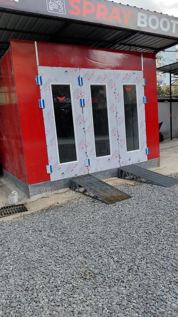 Italian Latest Electric and Diesel Heated Spray Booth Machine. - thumbnail 3