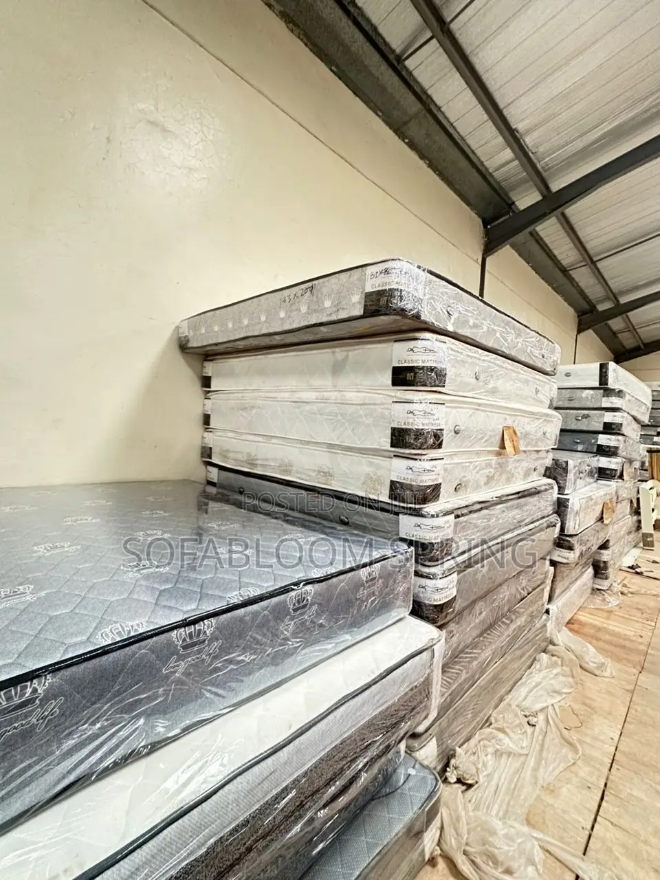 3x6 Springs Mattress - 10 Inches