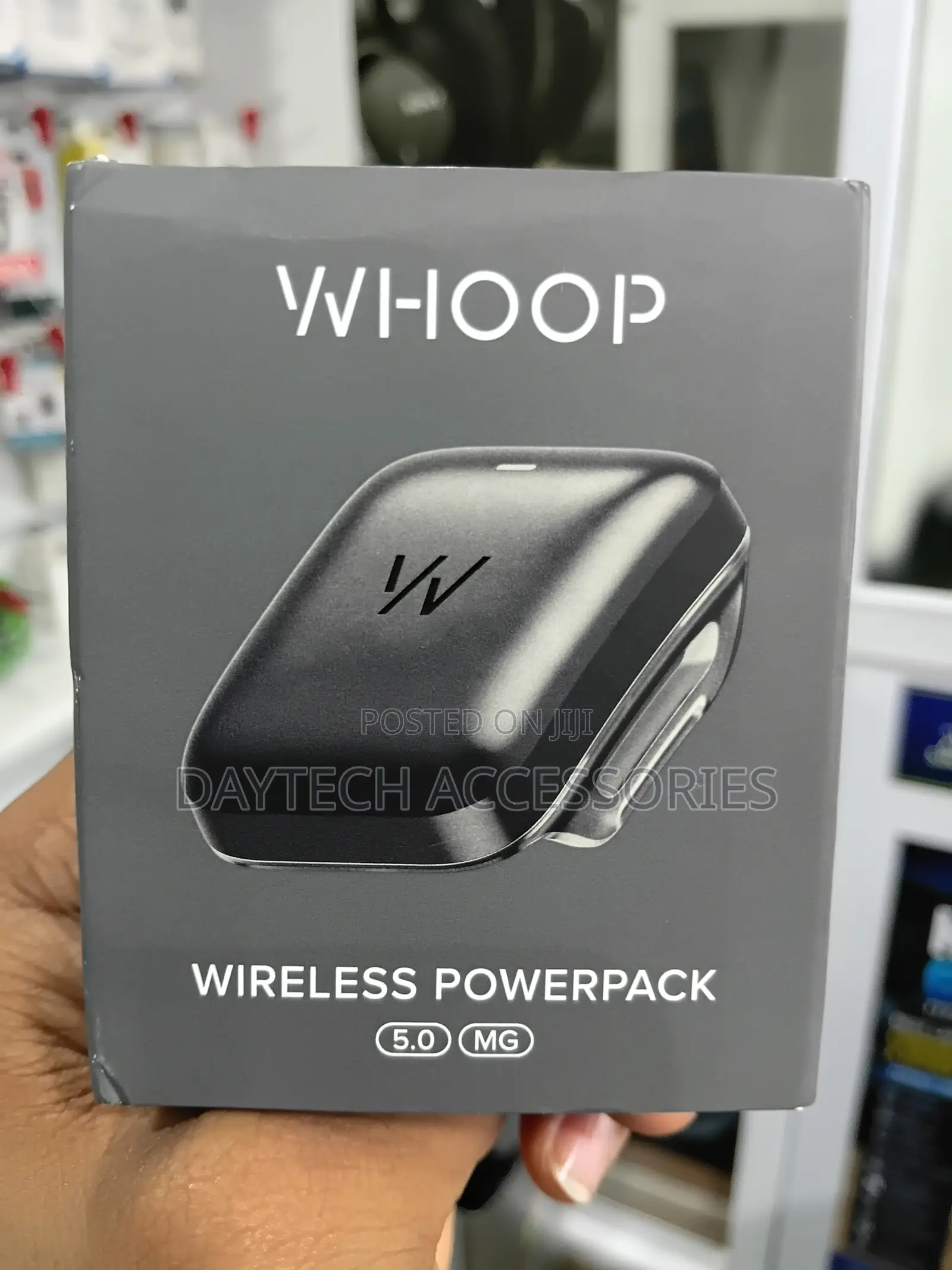 Whoop Powerpack 5.0 Mg Wireless Charger Grey Wb50