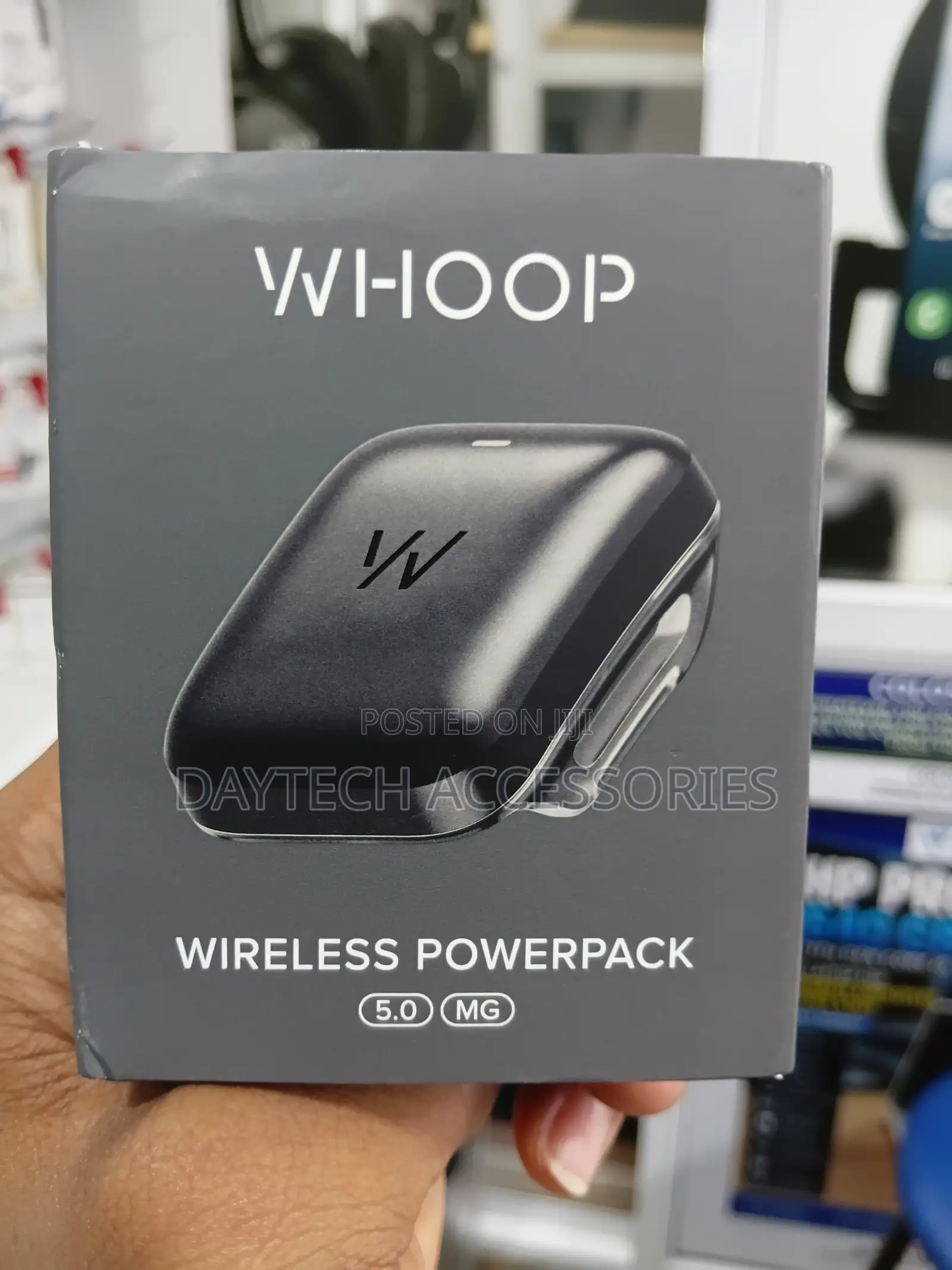 Whoop Powerpack 5.0 Mg Wireless Charger Grey Wb50