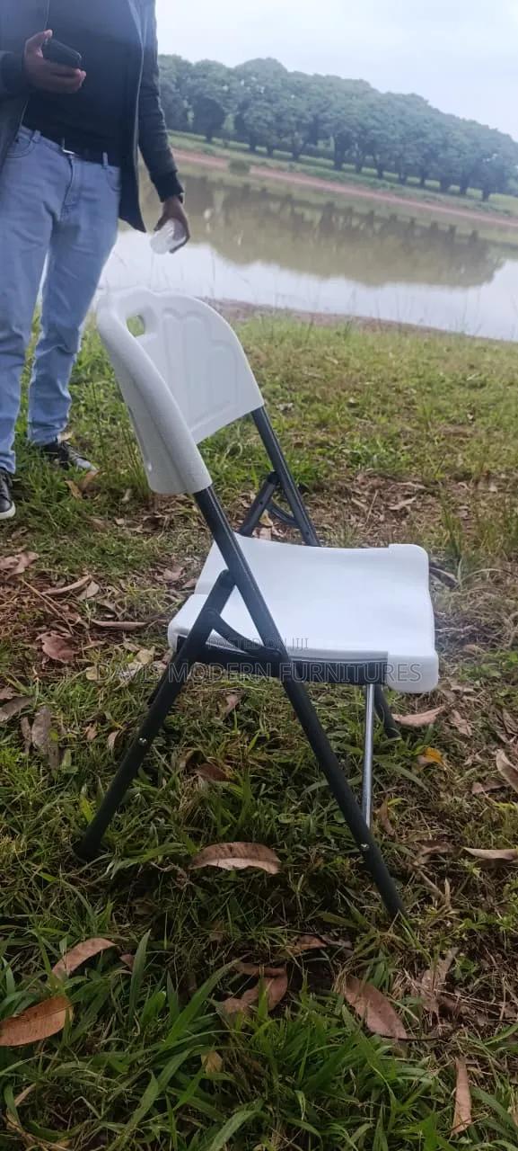 White Plastic Chairs - thumbnail 2