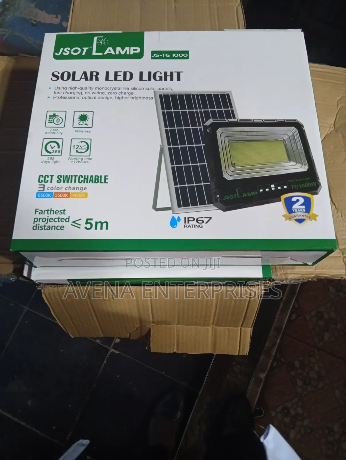 1000w Jsot Solar Floodlight