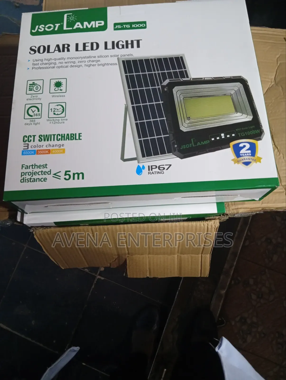 1000w Jsot Solar Floodlight