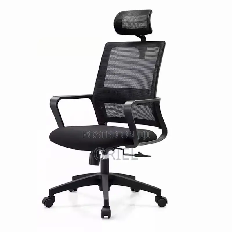 Office Chair : Adjustable Height Ergonomic Mesh Chair