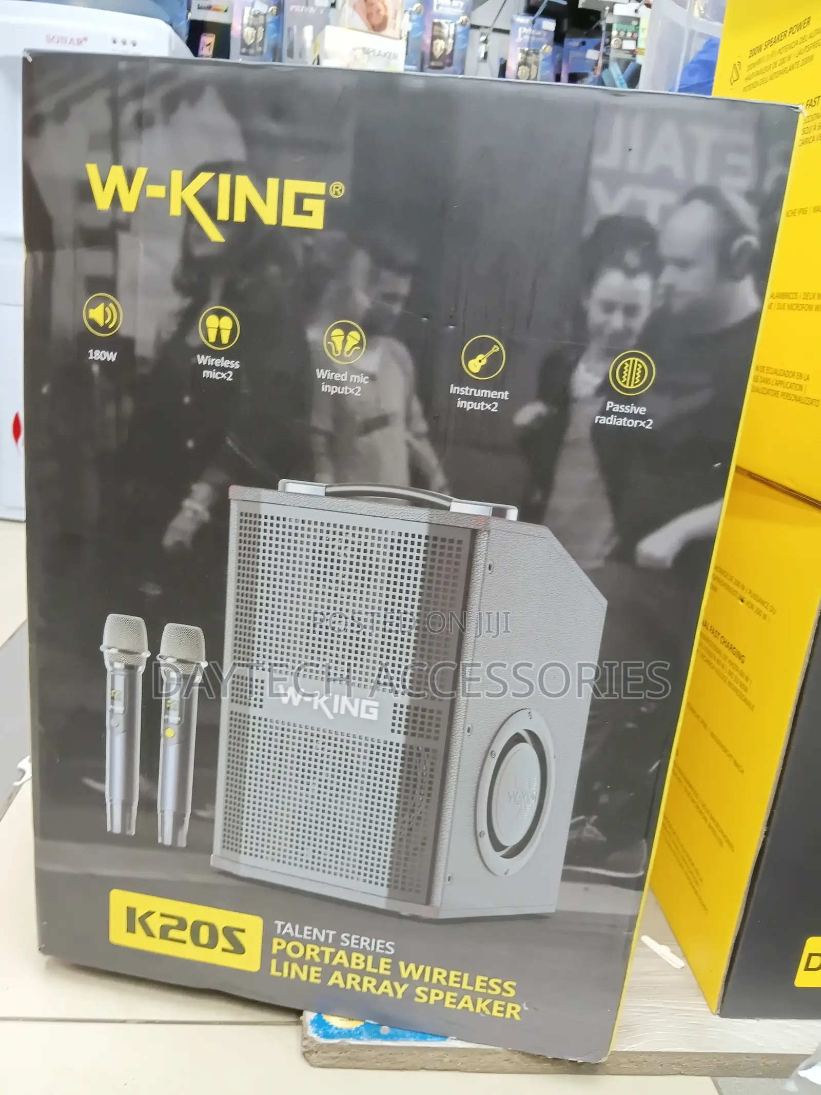 This Is a W-King K20s Portable Wireless Line Array Speaker