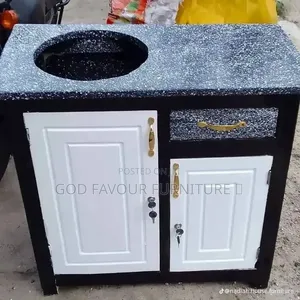 Granite Styleish Kitchen Cabinet With a Sink Top MMJ