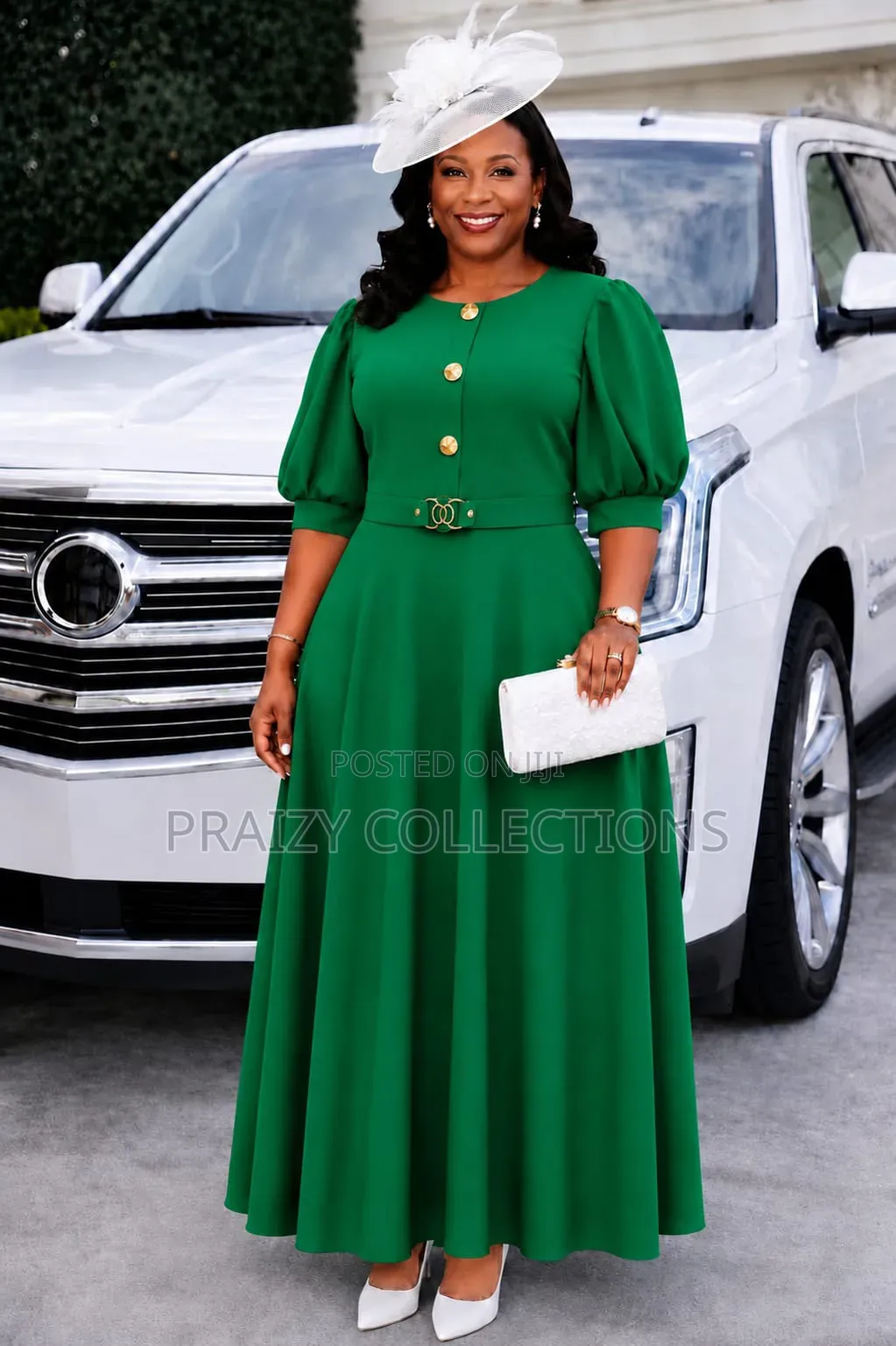Regal Belted Maxi Dress – Timeless Elegance