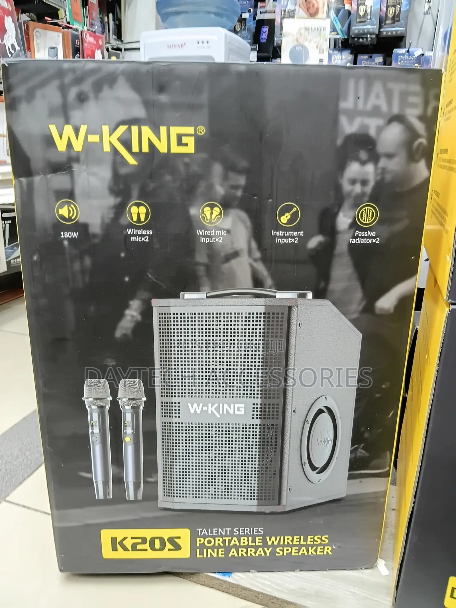 W-King K20s Portable Wireless Speaker Box.