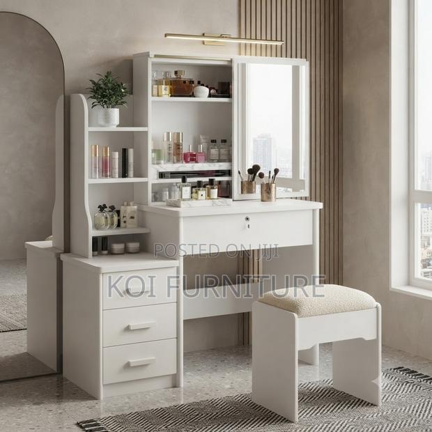Dressers; Elegancy Dressing Room and Bedroom Vanity Set