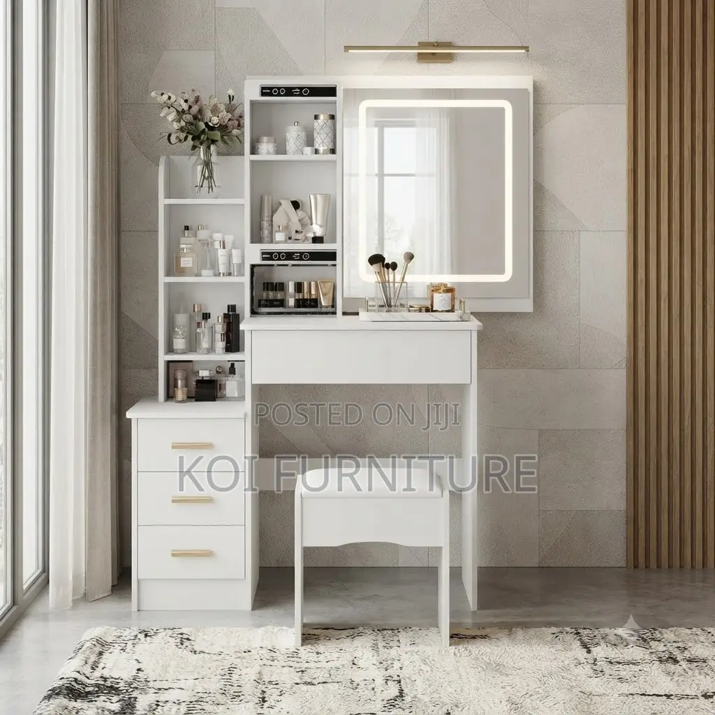 Dressers; Elegancy Dressing Room and Bedroom Vanity Set