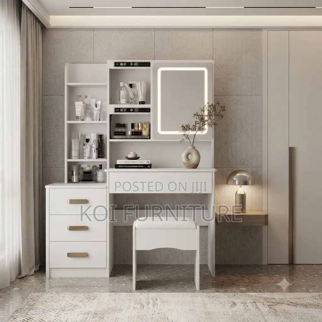 Dressers; Elegancy Dressing Room and Bedroom Vanity Set