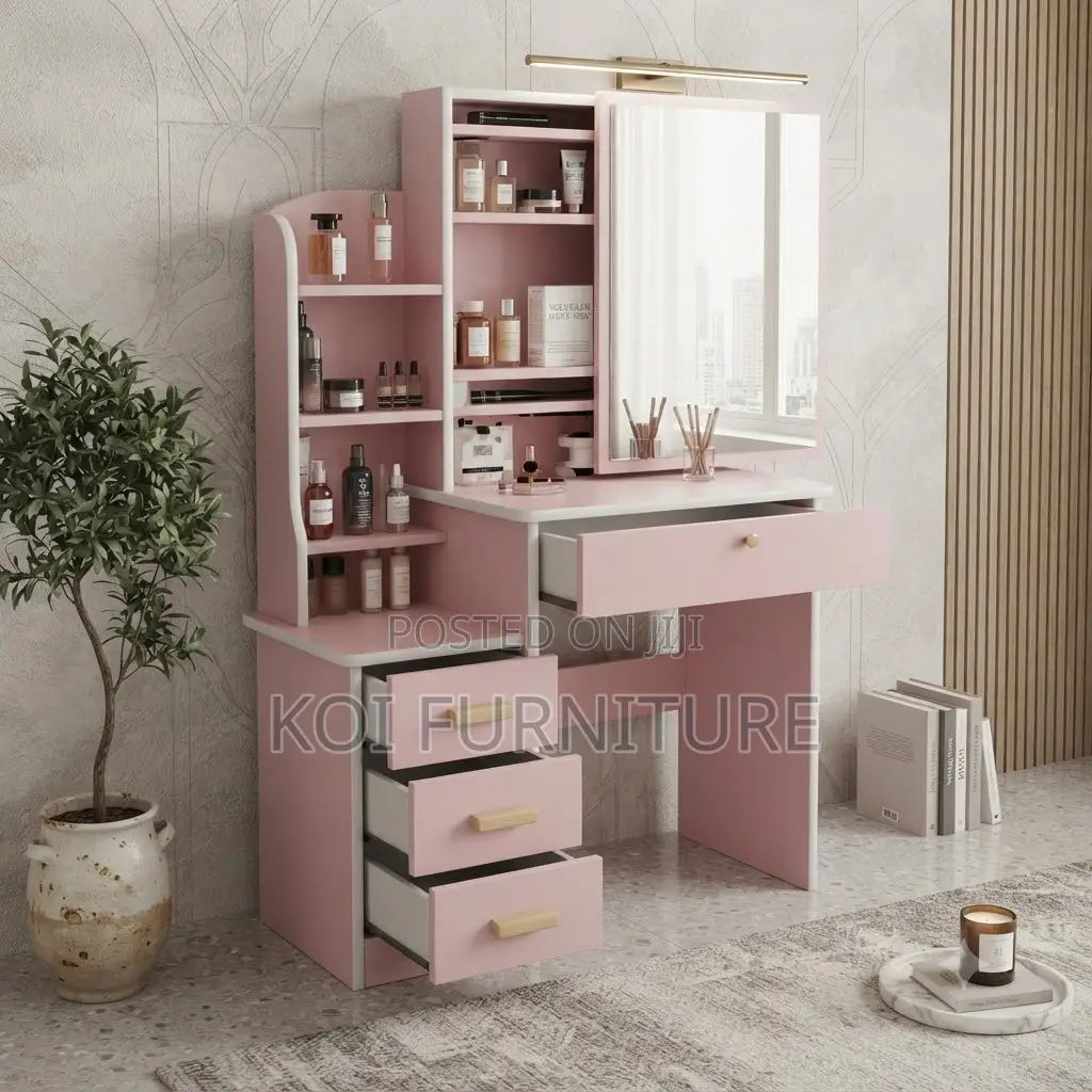 Dressers; Elegancy Dressing Room and Bedroom Vanity Set