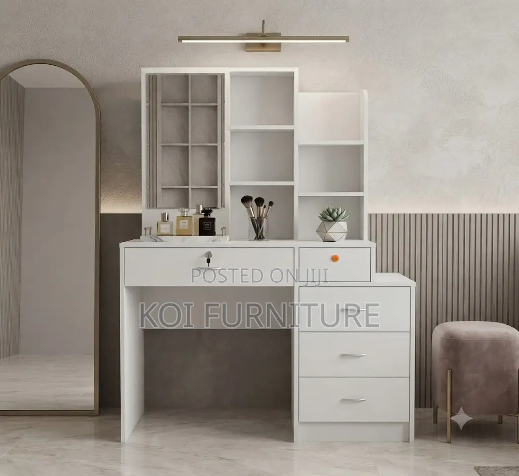 Dressers; Elegancy Dressing Room and Bedroom Vanity Set