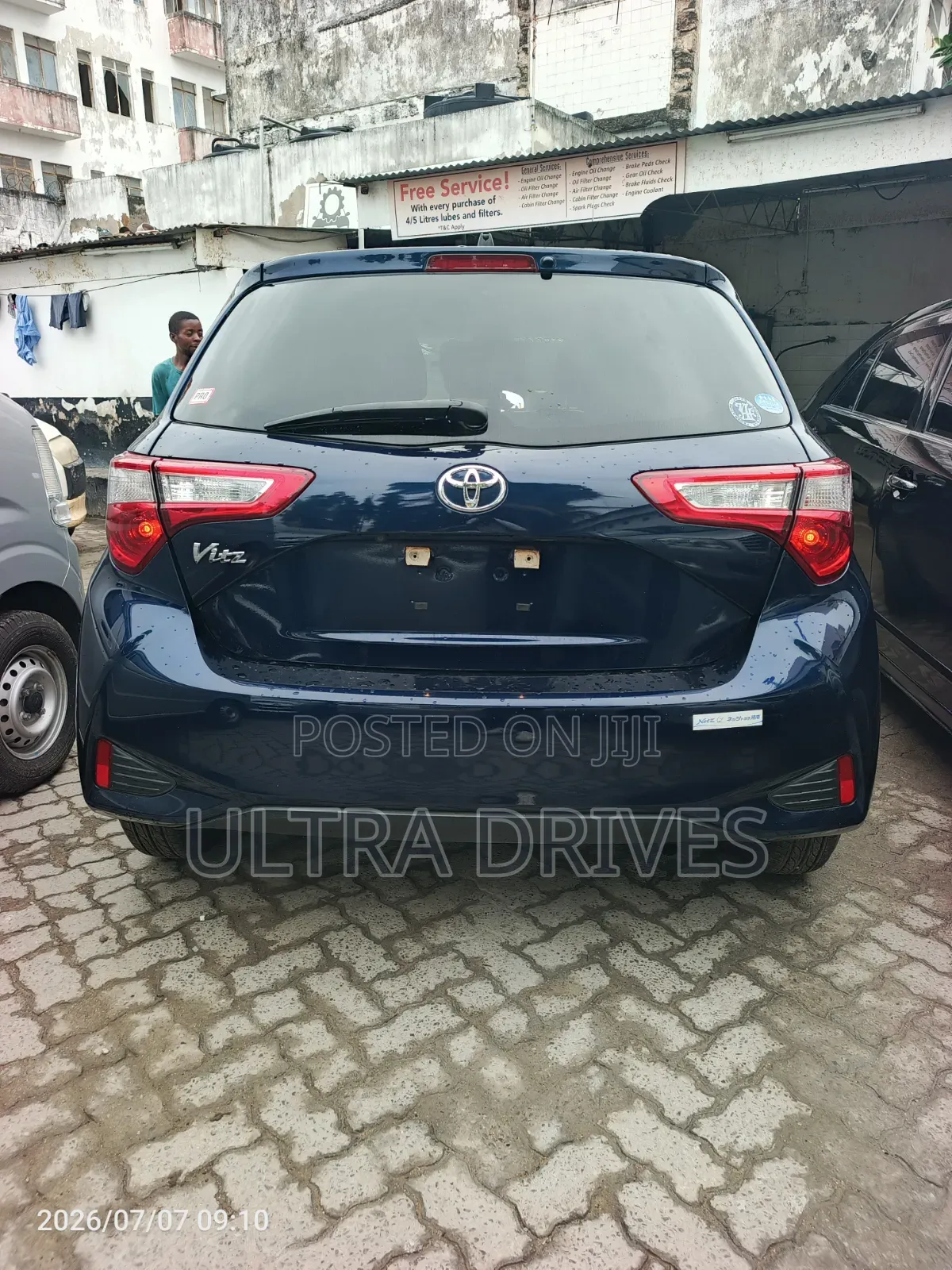 Toyota Vitz 2019 Blue