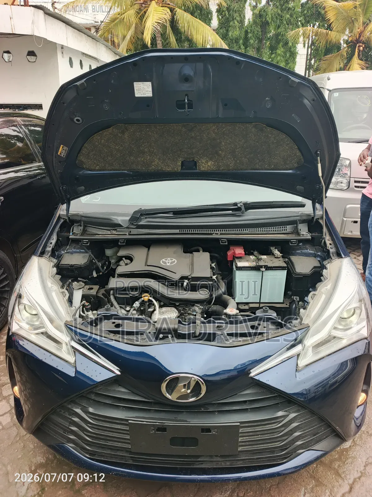 Toyota Vitz 2019 Blue