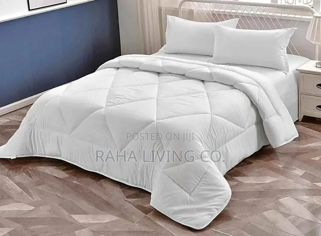 Striped Binded Cotton Duvet Set | 4 PCS | 3 Sizes